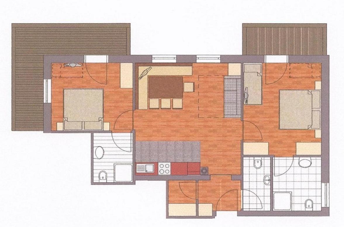 Appartement Tauernhof Kleinarl Buitenkant foto